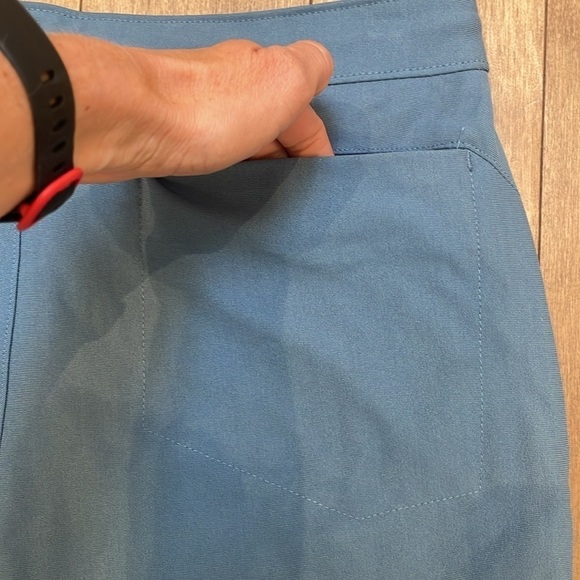 PERRY ELLIS men’s Slim Fit Tech Joggers blue pockets and elasticized cuffs sz S - Picture 13 of 13